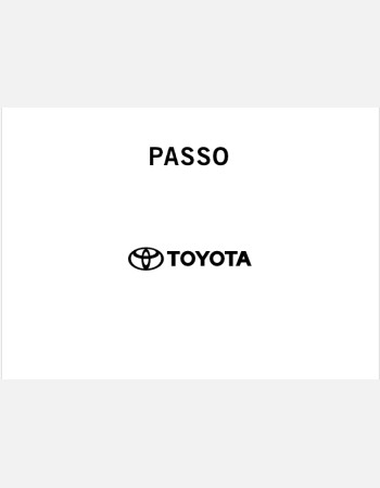 toyota passo 2018 2019 2020 2021 owners manual